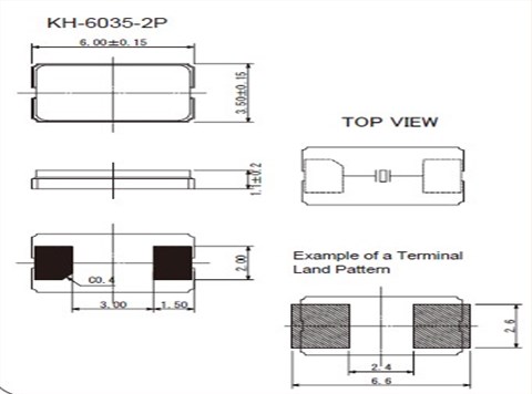 貼片晶振,國產晶振,KH-6035晶振