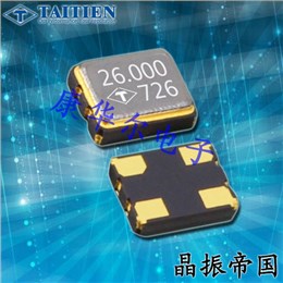 TAITIEN晶振,貼片晶振,XY晶振,XYCBBCNANF-26.000000晶振