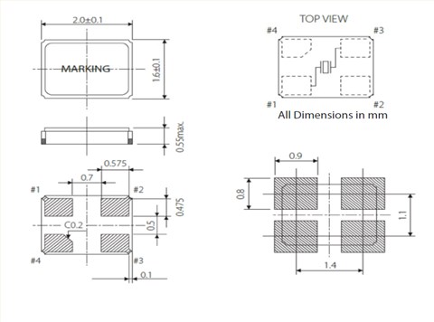 維管晶振,貼片晶振,VXM9晶振,石英SMD晶振