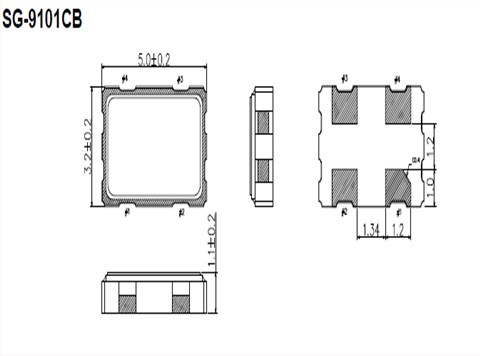愛普生晶振,有源晶振,SG-9101CB晶振,X1G0053110011晶振