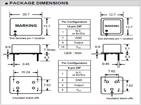 特蘭斯科晶振,SXL-LF50CQ33S-16.000M,石英振蕩器,6G無線模塊晶振