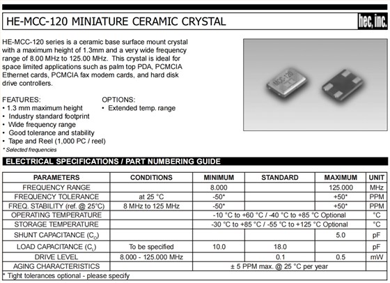 HE-MCC-120 1 HE-MCC-120 1