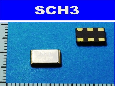 NKG有源晶振,SCH3高速網(wǎng)絡晶振,SCH36B100.000MTS-EXT,7050mm