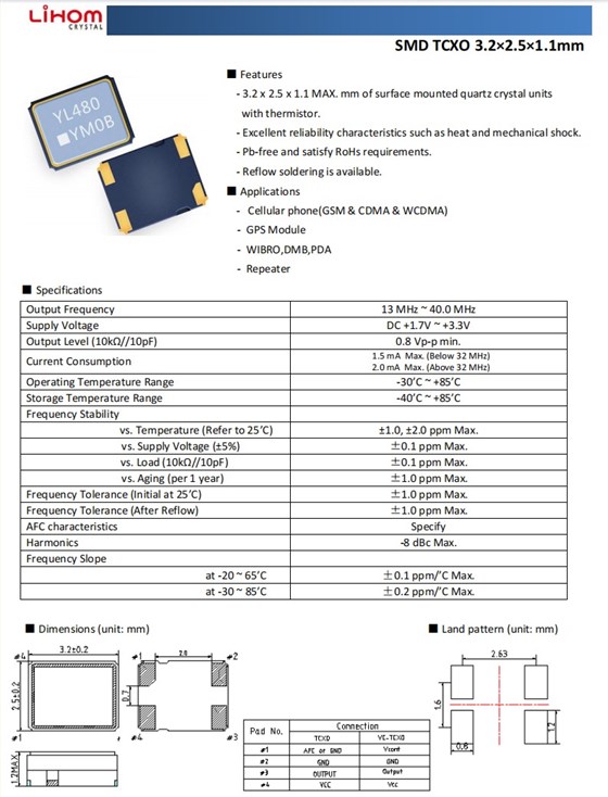 BXT-322(V)規格 BXT-322(V)規格