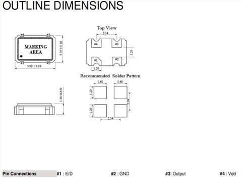 CMOS,FCD-Tech移動設(shè)備晶振,SX5CB-15F00E-32MHz,5032mm,32MHZ振蕩器