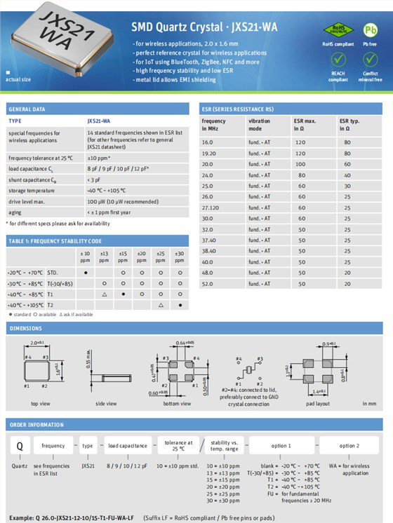 JXS21-WA規(guī)格 JXS21-WA規(guī)格