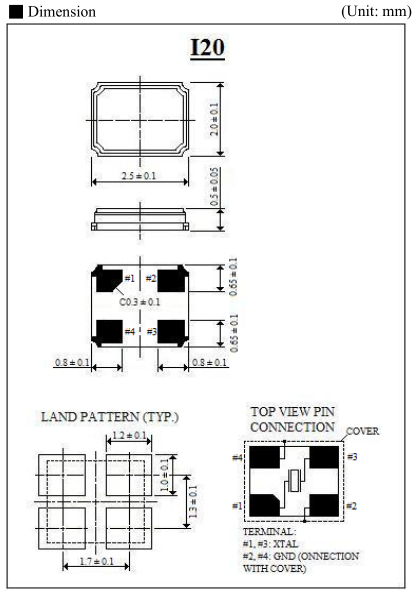 ITTI晶振,I20晶振,I2010-16.000-18晶振,進(jìn)口晶振