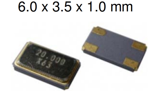 6G室內(nèi)路由器晶振\FCD-Tech荷蘭晶體\F6035A-20‐10-D-S-3-56.000MHz
